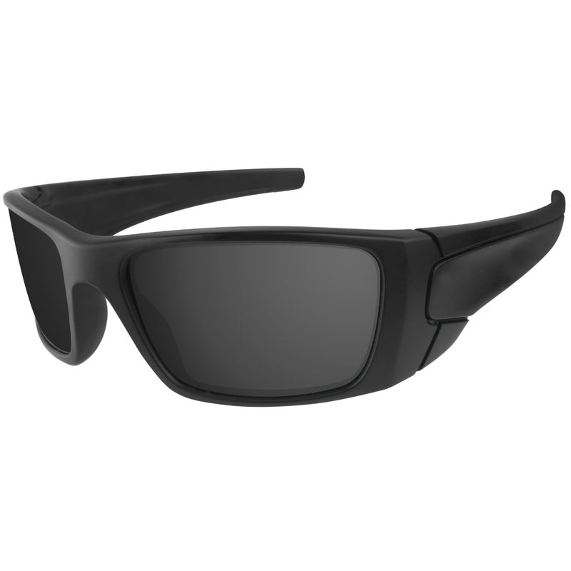 Dynamix Polarized Replacement Lenses for Oakley Fuel Cell | Easy To Install | Fit Perfectly | Solid Black - Image 2